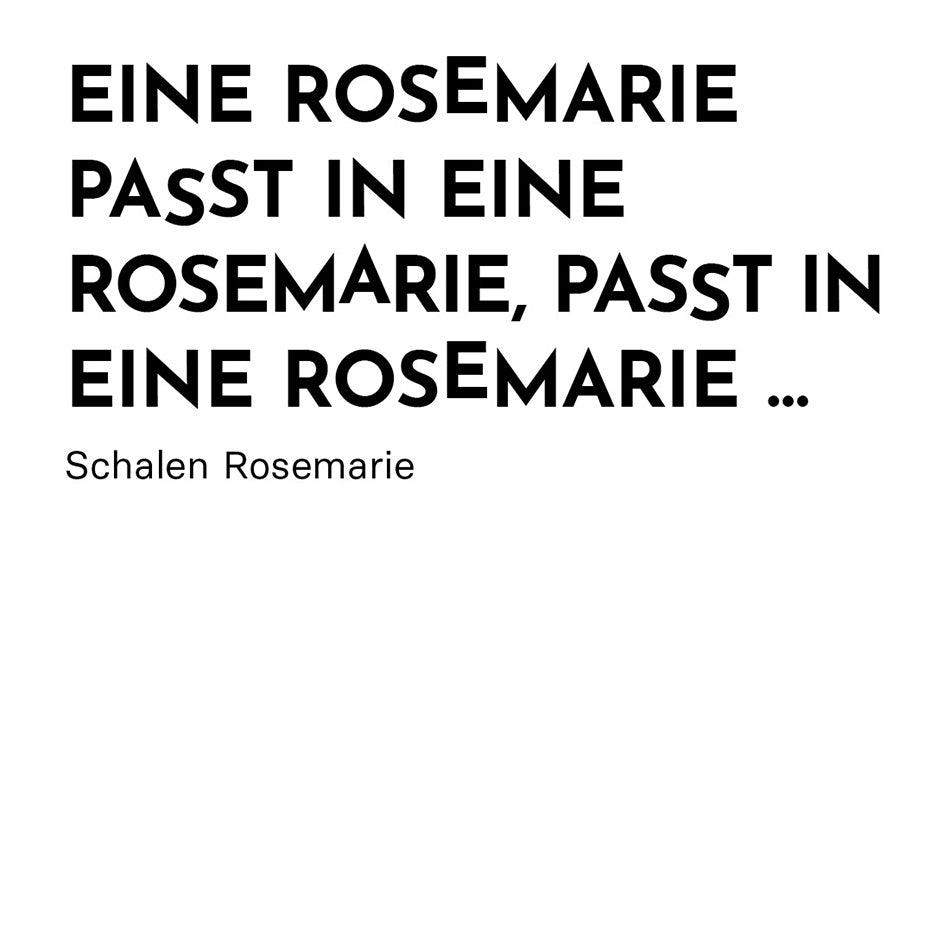 Schale Rosemarie