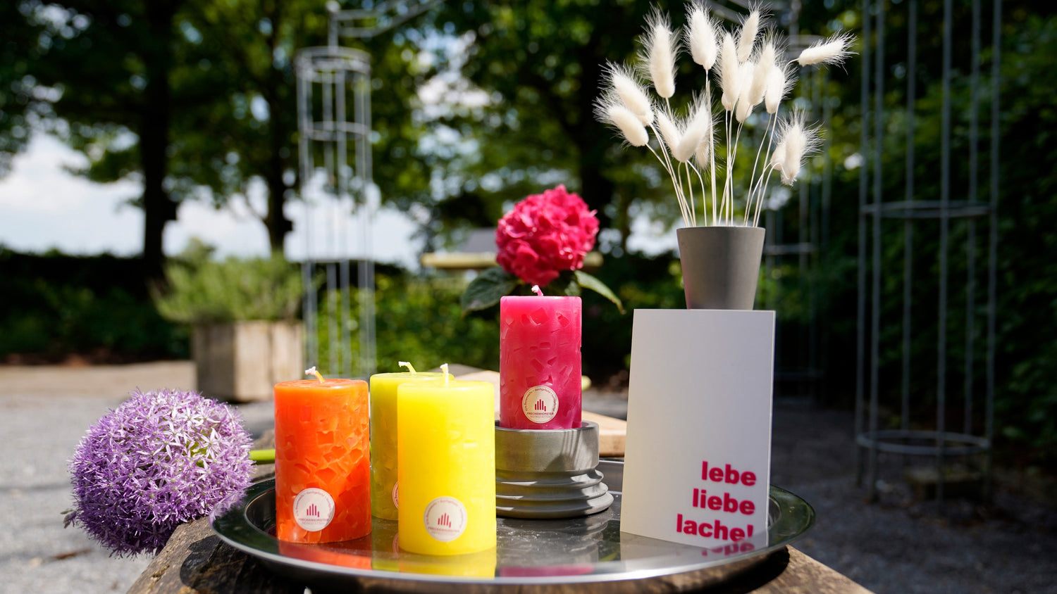 Würfelwachs - Kerzen