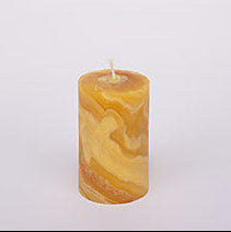 Kerzen, Farbeton natur (bersteinfarben)