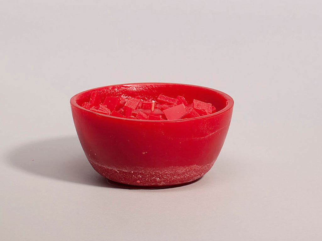 Würfelwachsschalen | Mitmachkerzen