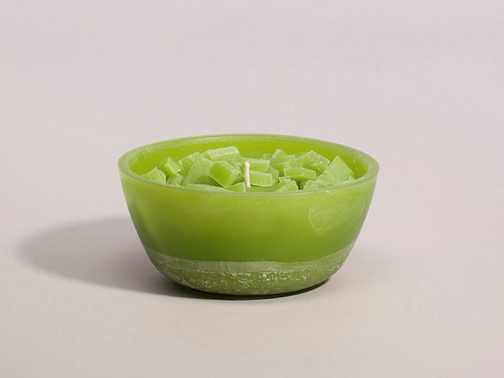 Würfelwachsschalen | Mitmachkerzen