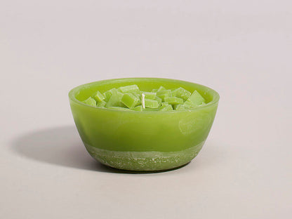 Würfelwachsschalen | Mitmachkerzen