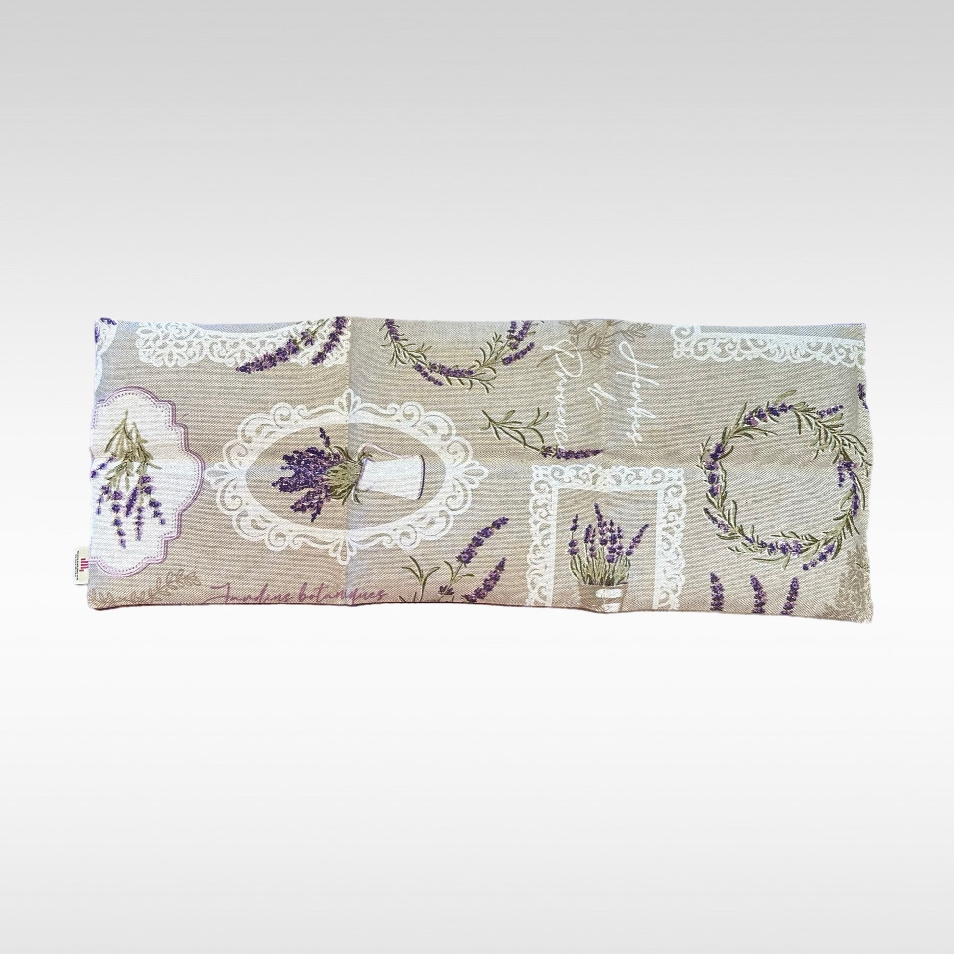 Körnerkissen 6 Kammer Muster Lavendel