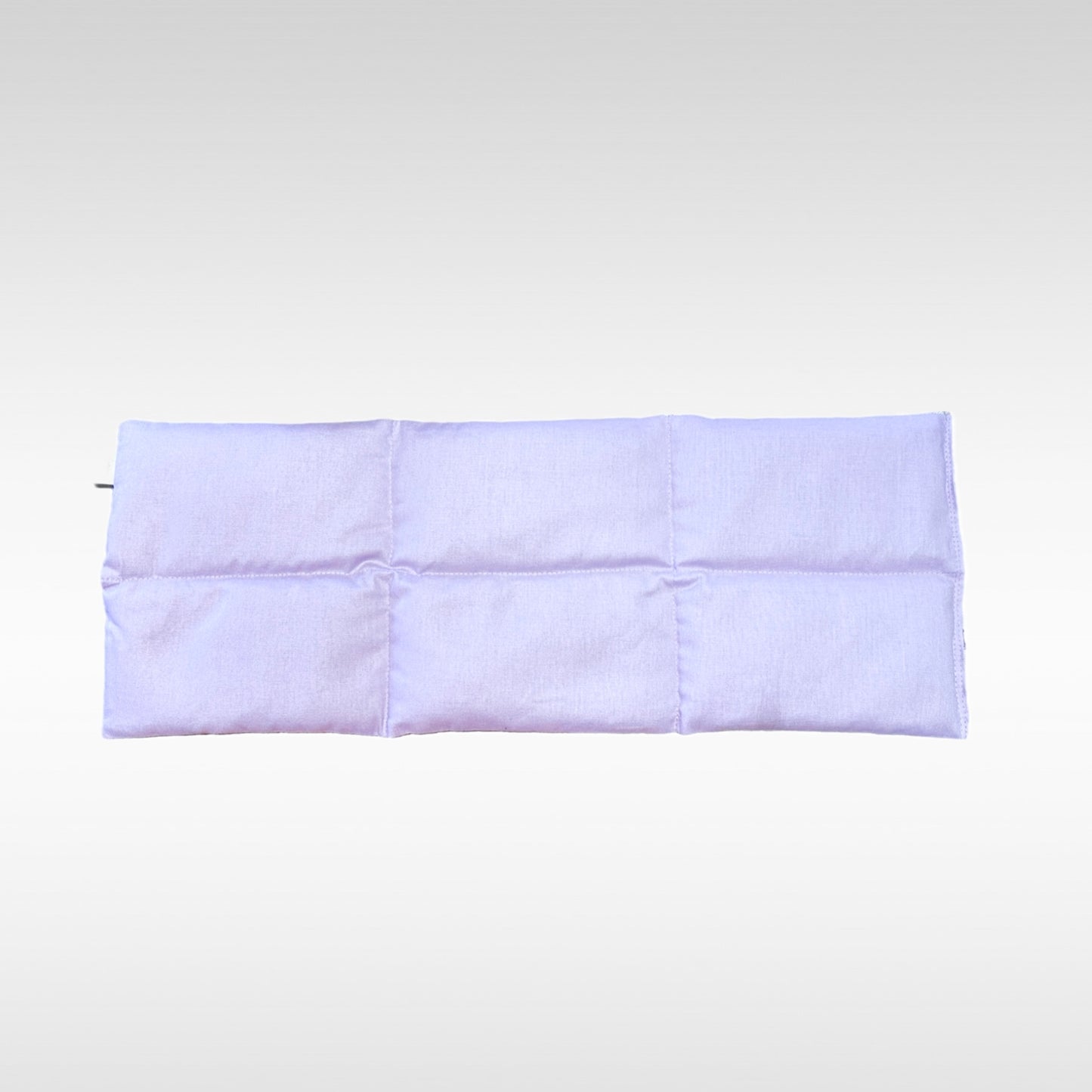 Körnerkissen 6 Kammer Rückseite flieder