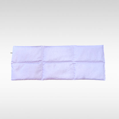 Körnerkissen 6 Kammer Rückseite flieder