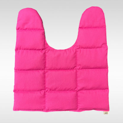 Körnerkissen Rücken/Schultern Rückseite pink