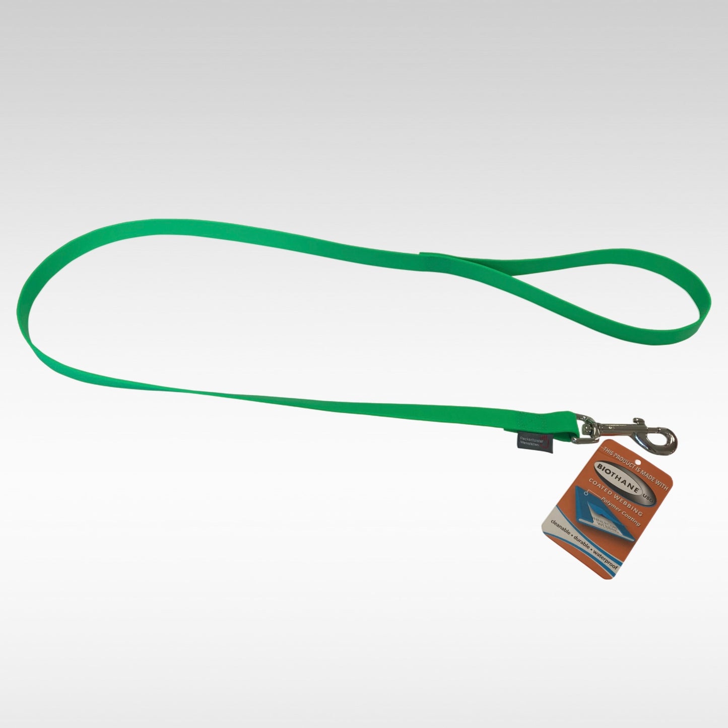 BioThane Leine, 19mm breit, 1m lang Farbe neongrün