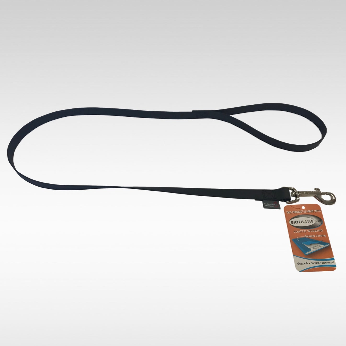 BioThane Leine, 19mm breit, 1m lang Farbe schwarz