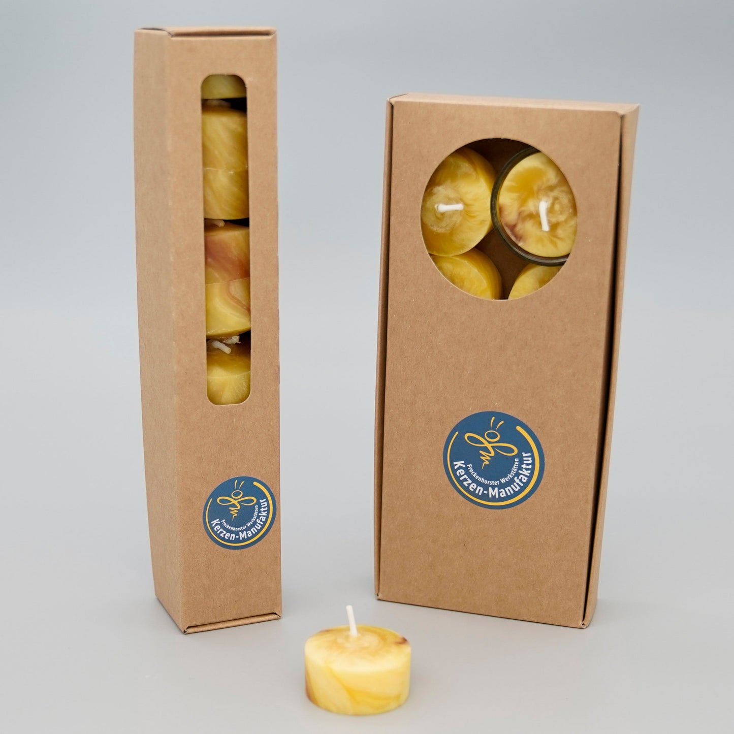 Teelichte im Karton - Packung - Teelicht einzeln 