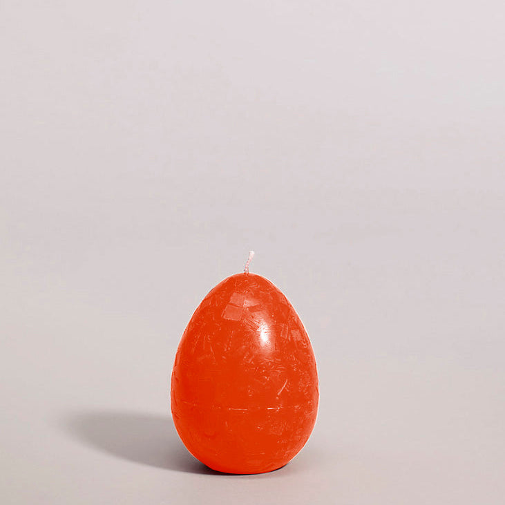 Würfelwachskerze Ei