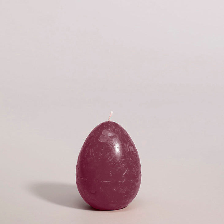 Würfelwachskerze Ei