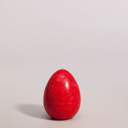 Würfelwachskerze Ei