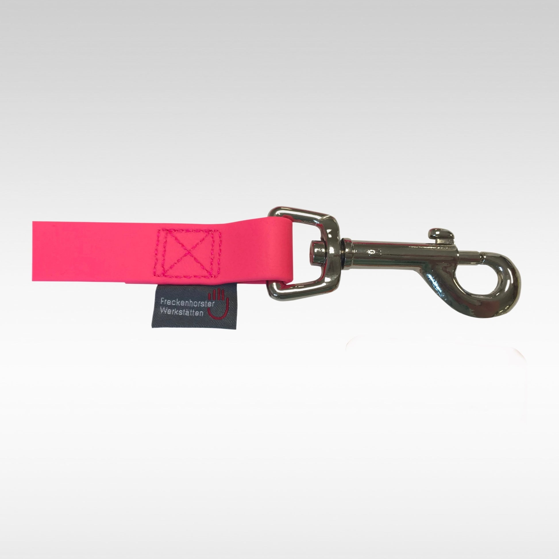 Karabiner einer pinken, 19mm BioThane Leine