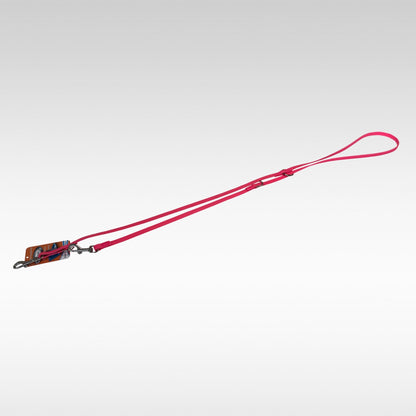 BioThane Leine verstellbar 13mm neonpink