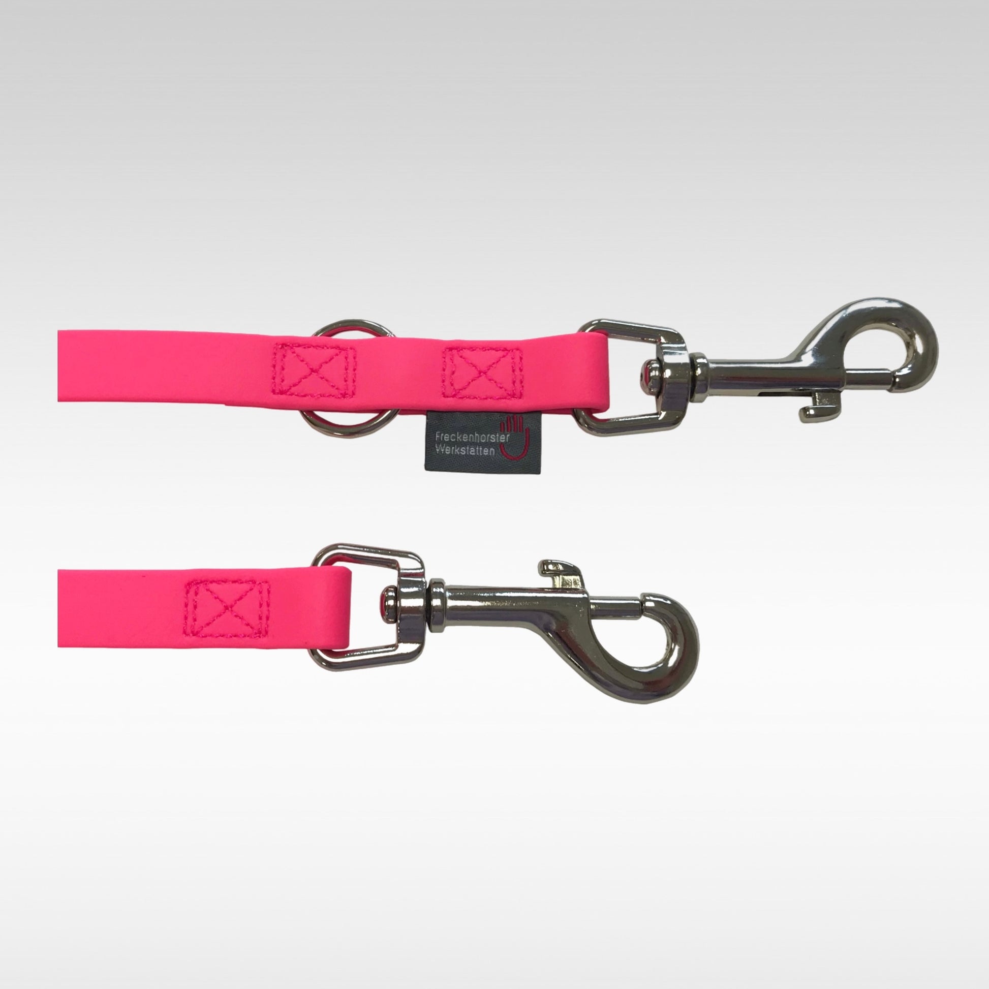 BioThane Leine verstellbar 16mm neonpink