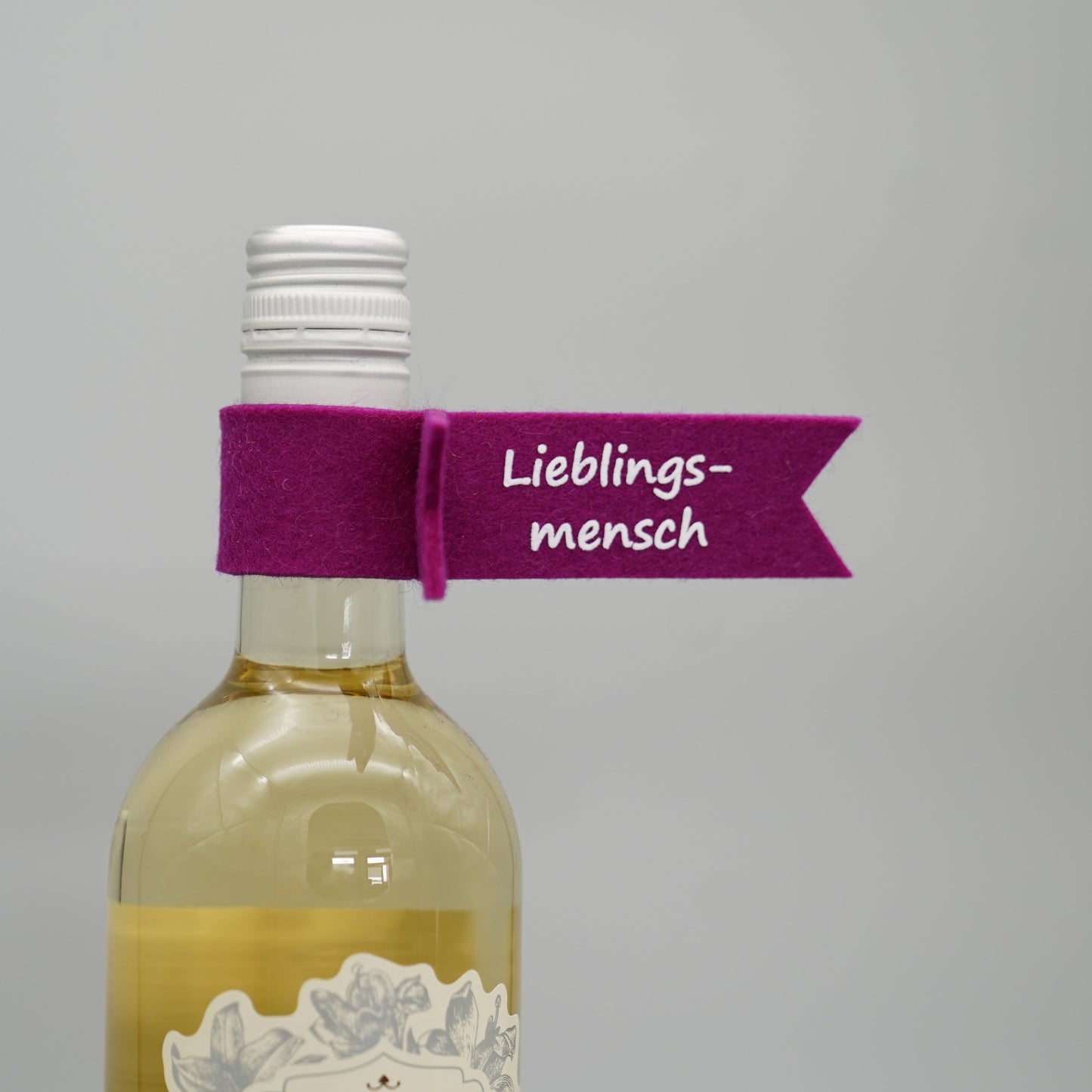 Flaschenfahne Lieblingsmensch