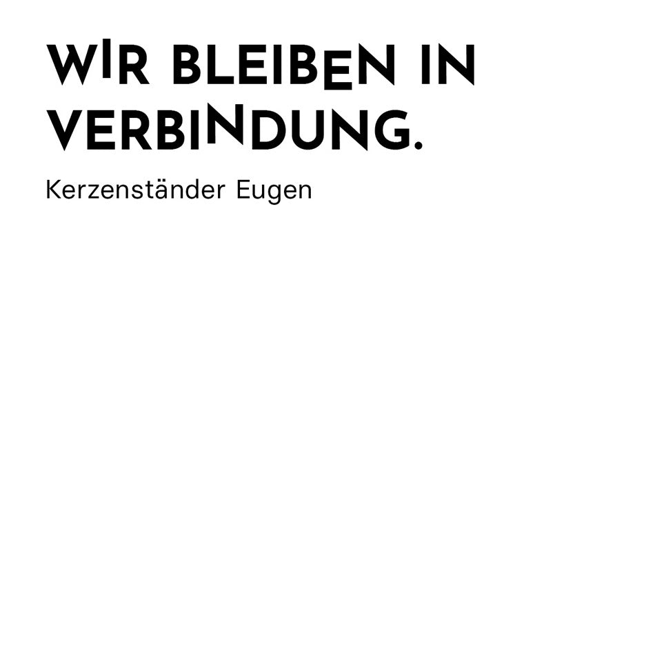 Kerzenständer Eugen