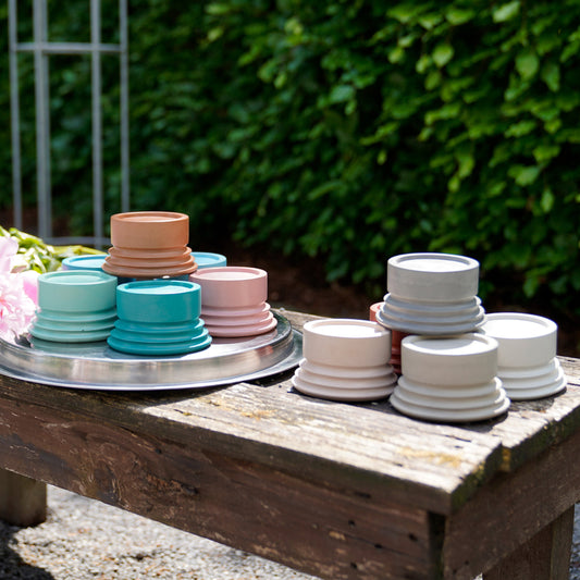 Kerzenteller Salsa, verschiedene Farbausführungen